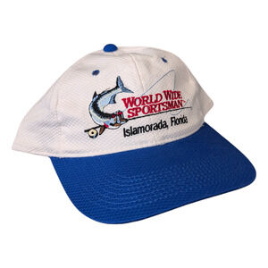 Y2K World Wide Sportsman baseball Snapback hat